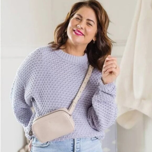 Ela Micro Belt Bag Spring Jilly Box S/M Neutral Dove Pebble - Picture 2 of 16